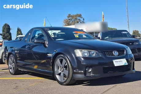 Black 2012 Holden UTE Ute Tray SS THUNDER R