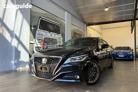 Black 2020 Toyota Crown Sedan G Executive