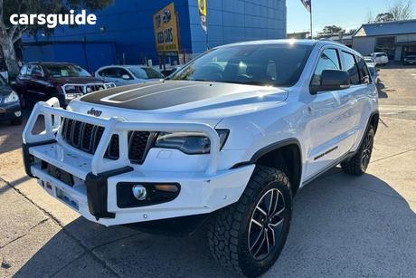 White 2021 Jeep Grand Cherokee Wagon Trailhawk (4X4)