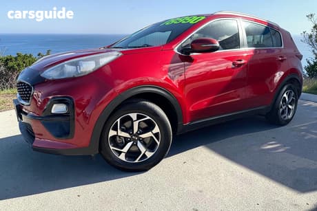 Red 2019 Kia Sportage Wagon Si (Fwd)