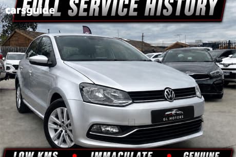 Silver 2016 Volkswagen Polo Hatchback 81 Tsi Comfortline