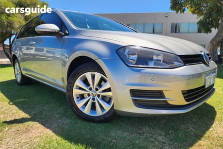 Grey 2014 Volkswagen Golf Wagon 90 Tsi Comfortline