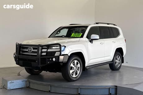 White 2024 Toyota Landcruiser Wagon Lc300 Vx (4X4)