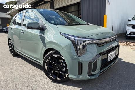 Green 2026 Kia Picanto Hatchback Gt Line (Pe2)