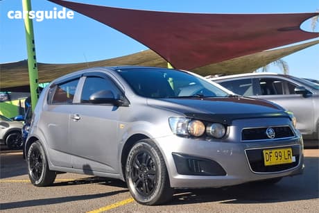 Grey 2015 Holden Barina Hatchback Cd