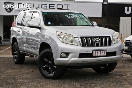 Silver 2013 Toyota Landcruiser Prado Wagon Gxl (4X4)