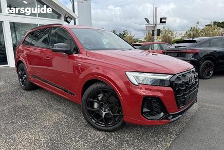 Red 2025 Audi Q7 Wagon 50 Tdi S Line Quattro Mhev