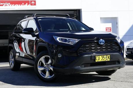 Black 2019 Toyota RAV4 Wagon Gxl Awd Hybrid