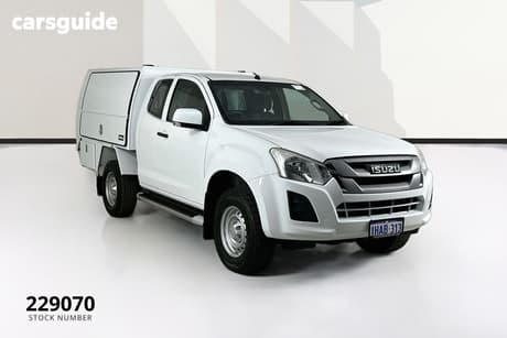 White 2020 Isuzu D-MAX Space Cab Utility Sx Hi-Ride (4X2)