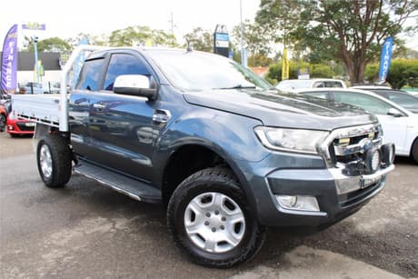 Grey 2016 Ford Ranger Super Cab Utility Xlt 3.2 (4X4)
