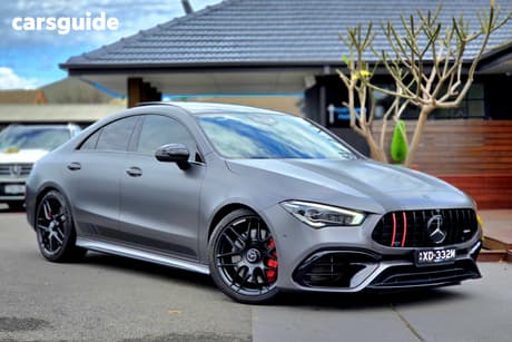 Grey 2023 Mercedes-Benz CLA45 Coupe S 4Matic+