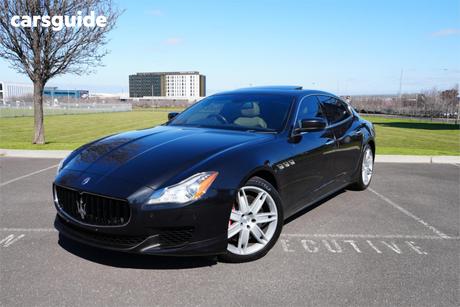 Black 2014 Maserati Quattroporte Sedan Gts