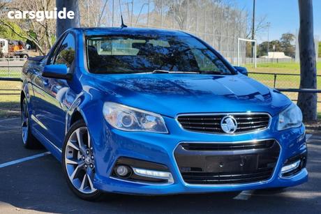 Blue 2013 Holden UTE Utility Ss-V Redline