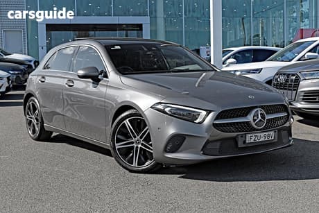 Grey 2018 Mercedes-Benz A200 Hatchback