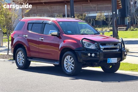 Red 2018 Isuzu MU-X Wagon Ls-T (4X2)
