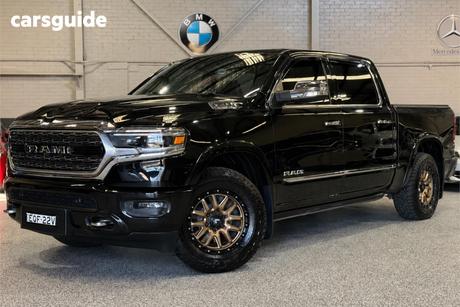 Black 2021 RAM 1500 Crew Cab Utility Limited Rambox Launch Ed (Hyb)
