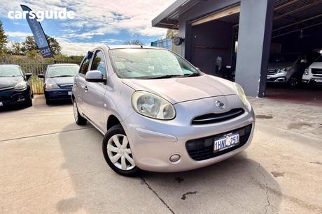 Purple 2012 Nissan Micra Hatchback St