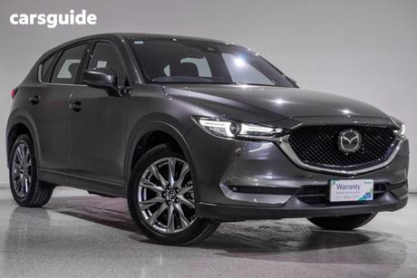 Grey 2021 Mazda CX-5 Wagon Akera Turbo (Awd)