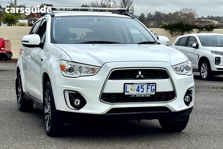 White 2014 Mitsubishi ASX Wagon Ls (2Wd)