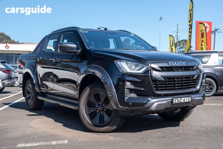 Black 2021 Isuzu D-MAX Crew Cab Utility X-Terrain (4X4)