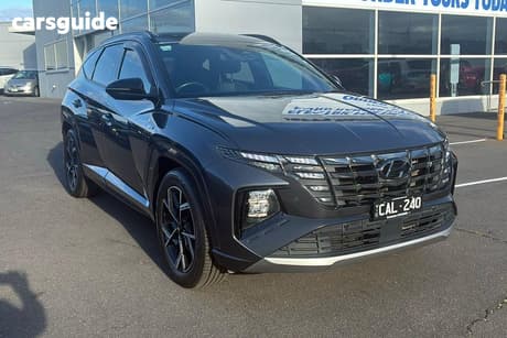 Grey 2022 Hyundai Tucson Wagon Elite N Line (Awd)