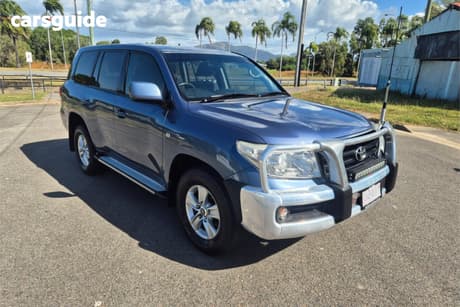 Blue 2009 Toyota Landcruiser Wagon Gxl (4X4)