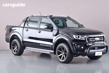 Black 2020 Ford Ranger Double Cab Pick Up Wildtrak 2.0 (4X4)