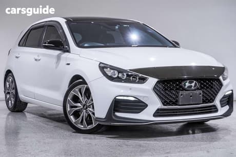 White 2023 Hyundai I30 Hatchback N Line Premium