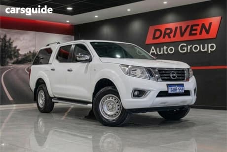 White 2019 Nissan Navara Dual Cab Pick-up Rx (4X4)