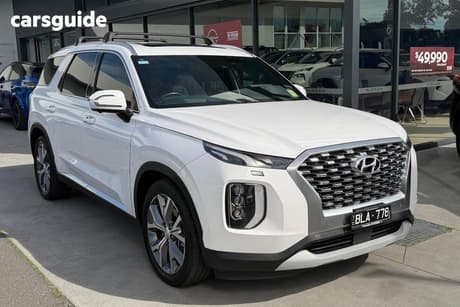 White 2020 Hyundai Palisade Wagon Highlander (8 Seat)