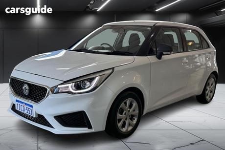 White 2023 MG MG3 Hatchback Core