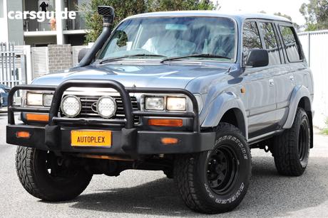 Grey 1995 Toyota Landcruiser Wagon Gxl (4X4)