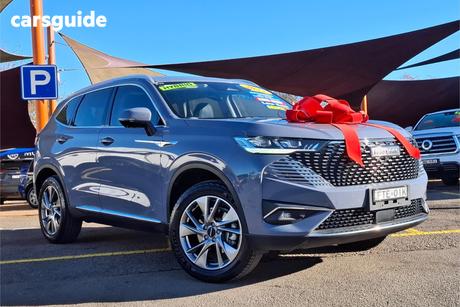 Grey 2023 GWM Haval H6 Wagon Ultra Hybrid