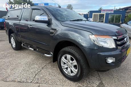 Grey 2015 Ford Ranger Super Cab Utility Xlt 3.2 Hi-Rider (4X2)