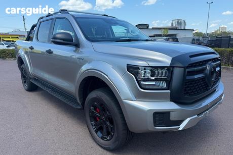 Silver 2026 GWM Cannon Alpha Dual Cab Utility Lux Phev (4X4)
