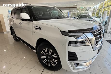 White 2023 Nissan Patrol Wagon Ti-L (4X4)