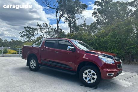 Red 2012 Holden Colorado Crew Cab Pickup Ltz (4X2)
