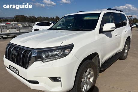 White 2021 Toyota Landcruiser Prado Wagon Gx