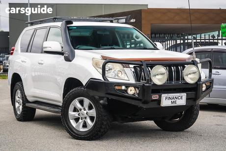 White 2011 Toyota Landcruiser Prado Wagon Gxl (4X4)