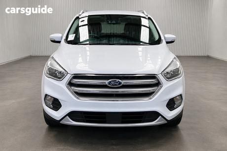 White 2018 Ford Escape Wagon Trend (Awd) (5 Yr)