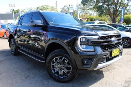 Black 2024 Ford Ranger Double Cab Pick Up Wildtrak 3.0 (4X4)