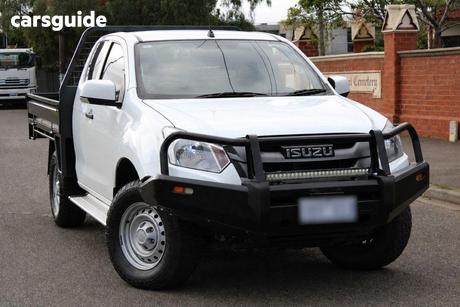 White 2018 Isuzu D-MAX Crew Cab Chassis Sx Hi-Ride (4X2)