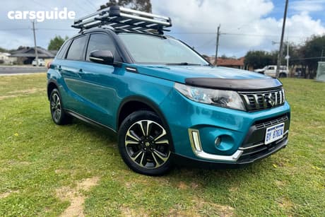 Green 2021 Suzuki Vitara Wagon Turbo