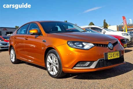 Orange 2017 MG Mg6 Plus Fastback Core