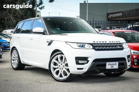 White 2016 Land Rover Range Rover Sport Wagon 3.0 Tdv6 Se