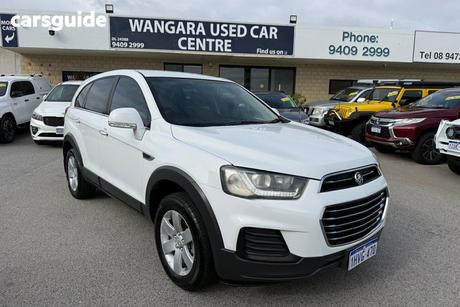 White 2016 Holden Captiva Wagon 7 Ls (Fwd)