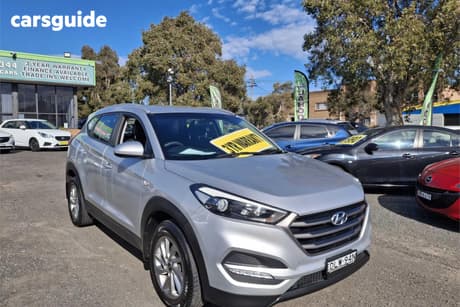 Silver 2016 Hyundai Tucson Wagon Active (Fwd)