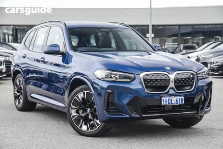 Blue 2022 BMW IX3 Wagon M Sport