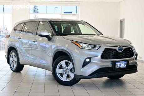Silver 2024 Toyota Kluger Wagon Gx Hybrid Awd