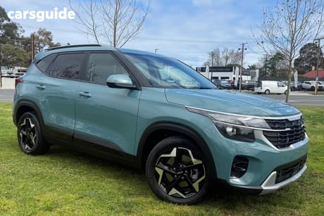 Blue 2023 Kia Seltos Wagon Sport+ (Awd)